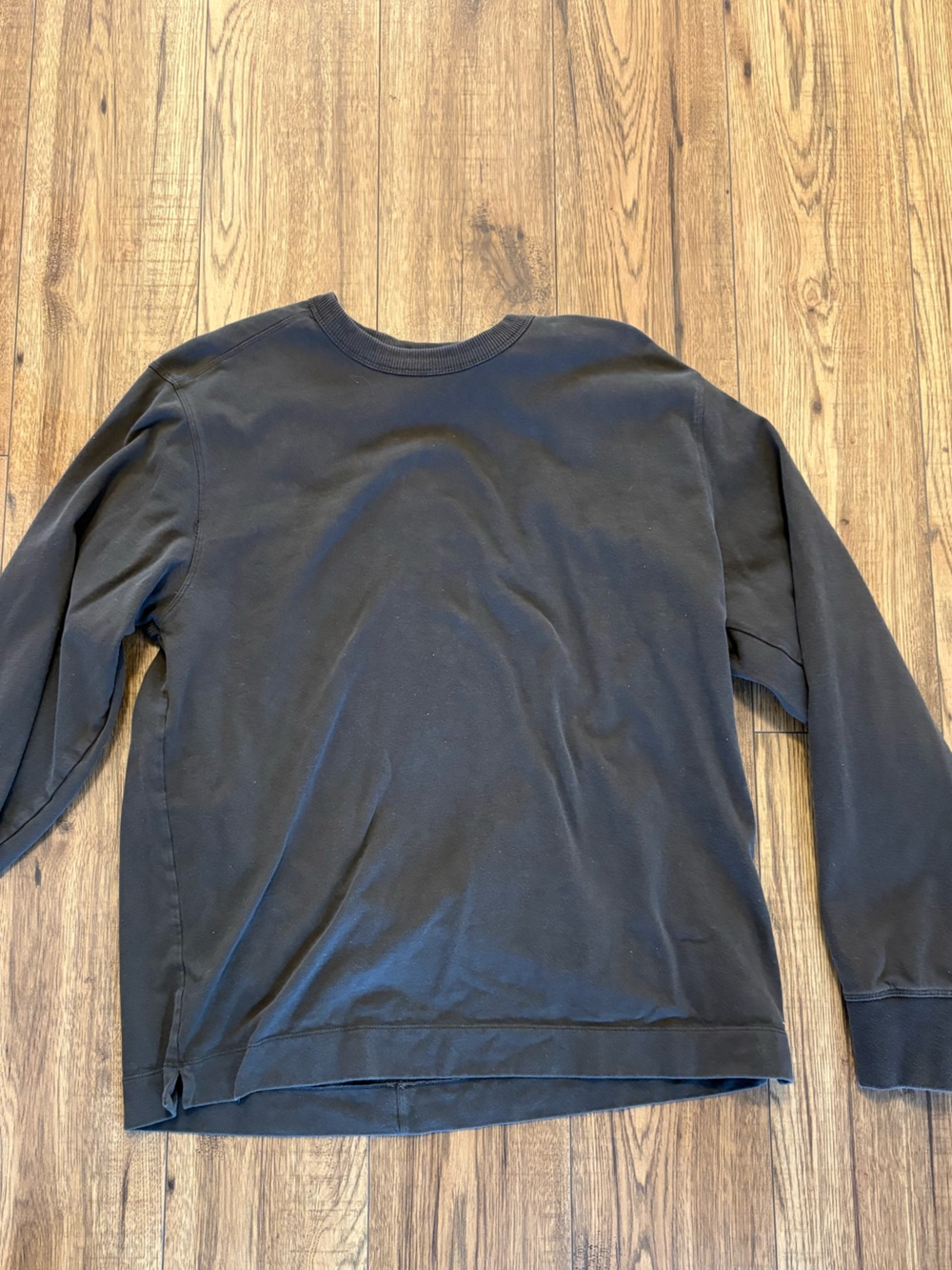 Mens Abercrombie & Fitch Brown Premium Essentials Crewneck